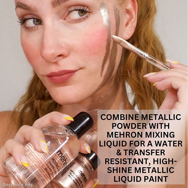 Mehron Metallic Powder Gold