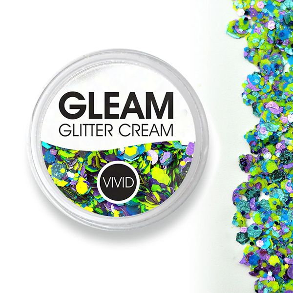 Vivid Gleam Chunky Glitter Cream- Wild Bloom