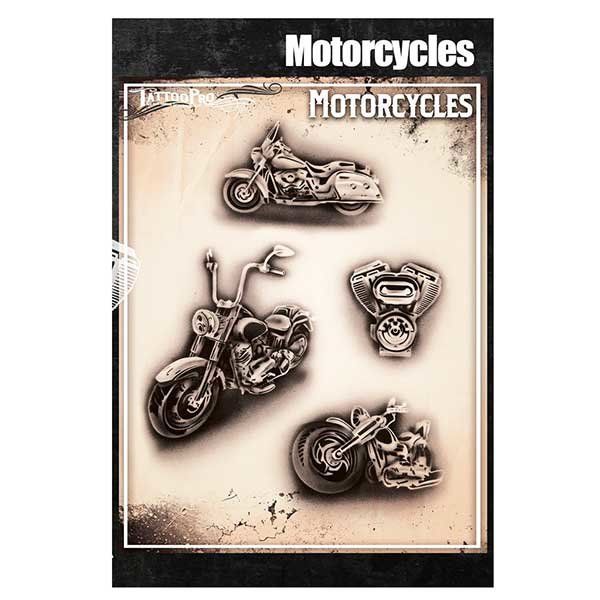 Wiser Airbrush Tattoo Motorcycles