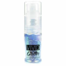 Vivid Glitter Fine Mist Pump Spray Zilver