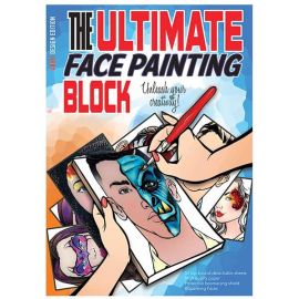 “The ultimate face painting practice block. Adult Edition

50 afneembare hoogkwalitatieve bladen van hoge kwaliteit, perfect voor congressen waarmee u aantekeningen kunt maken en kunt schminken