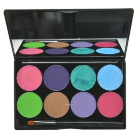 Mehron Paradise Makeup AQ 8-Color Palette Pastel