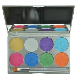 Mehron Paradise Makeup AQ 8-Color Palette Brïllant