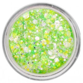 PXP Pressed Chunky Glitter Cream Neon Green 10ml
