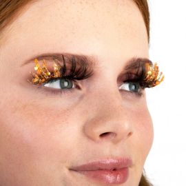 Pxp False Eyelashes Oranje Glitter|Barranquilla Style