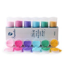 Unicorn Fine Glitter Mix 6-pack 90 ml