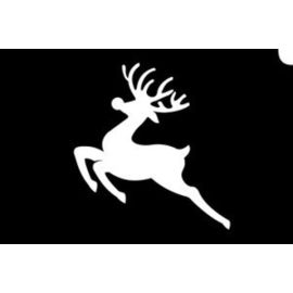 Glittertattoo Stencils Reindeer (5 pack)