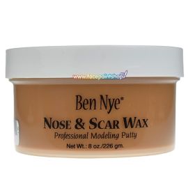 Ben Nye Nose & Scar Wax Light Brown 

Ben Nye's Nose & Scar Wax manipuleert het uiterlijk van een echte huid om alle soorten vleselijke verstoringen te imiteren