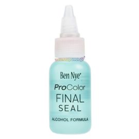 Ben Nye Final Seal 

Deze populaire makeup sealer houdt de make-up waterdicht en zorgt dat deze urenlang blijft zitten. Spray over poedervormige creme make-up, clown make-up of speciale effecten voor een lang blijvende afwerking.