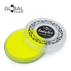 Global Face & Body Paint Neon Yellow 32gr