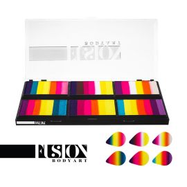 Fusion Leanne's Vivid Rainbow Petal Palette | Non Neon