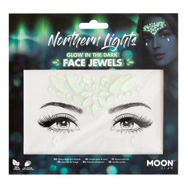 Face Jewels Glow In The Dark Northern Lights