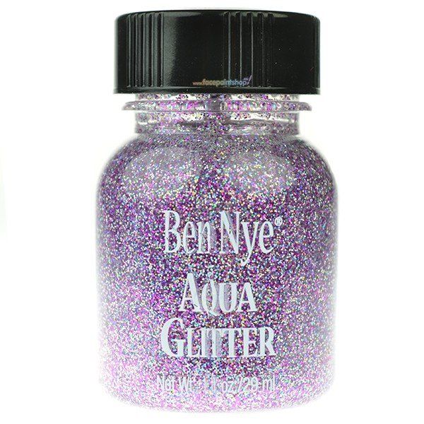 Ben Nye Aqua Glitter Galactic Violet