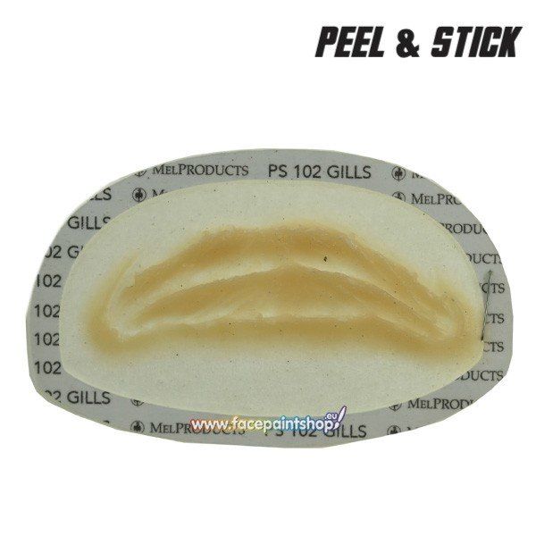 Mel Products Peel & Stick Prosthetics Gills