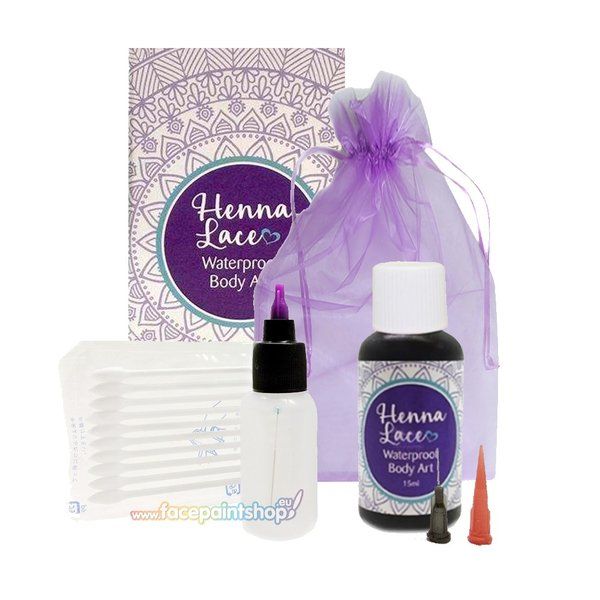 Henna Lace Waterproof Body Art Kit