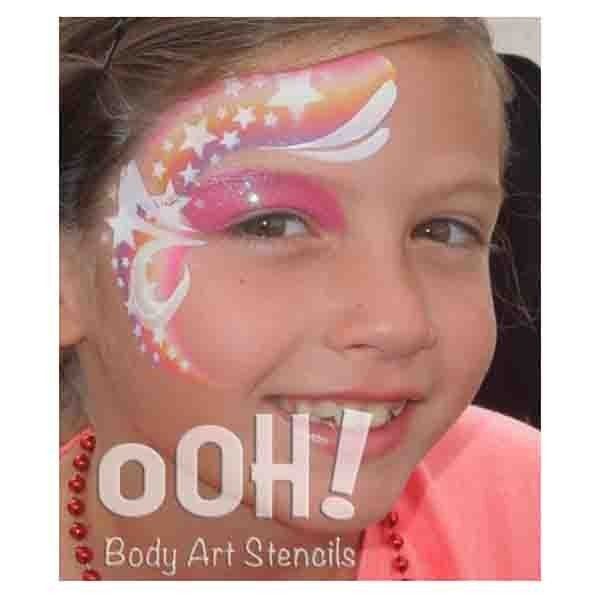 oOh Body Art Stencils W02