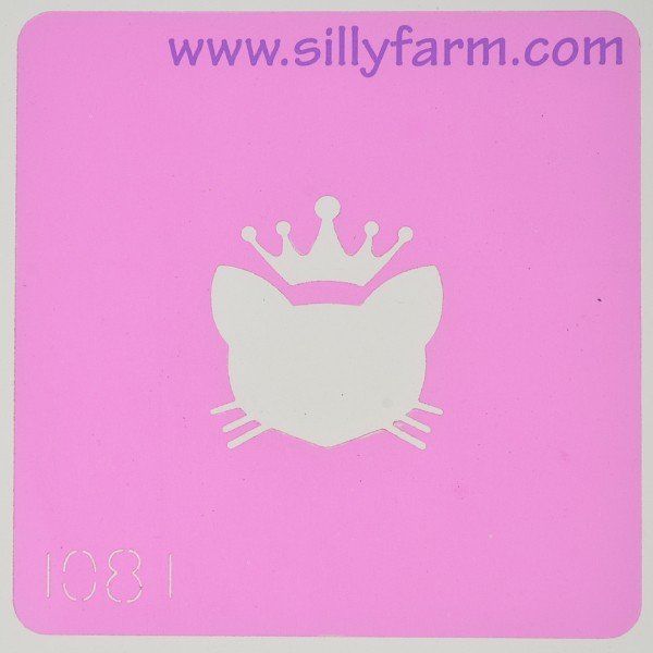 Silly Farm Stencil Koninklijke Kat