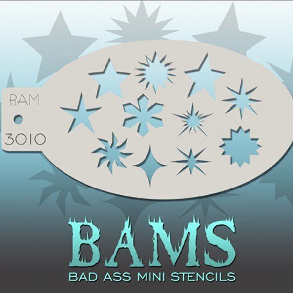Bad Ass Bams Schmink Sjabloon 3010