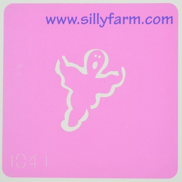 Silly Farm Stencil Spook