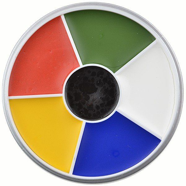 Kryolan Rainbow Circle Vetschmink Multi Colored