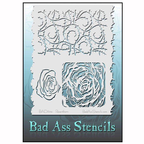 Bad ass Stencil Rosethorn