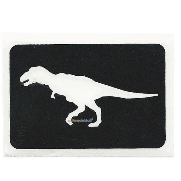 Glittertattoo Sjabloon Dinosaur T Rex (5 pack)