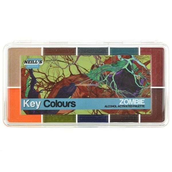 Zombie Key Colours Palette
