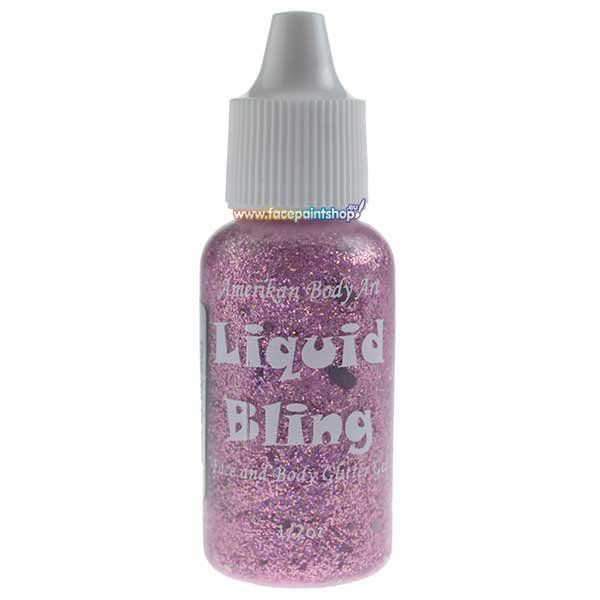 Amerikan Body Art Liquid Bling Tickled Pink 15ml