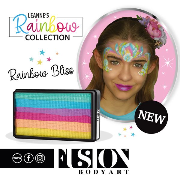 Fusion Bodyart Leanne's Rainbow Bliss 30gr