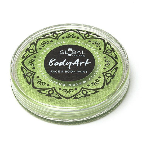 Global Face & Body Paint Pearl Lime Green 32gr
