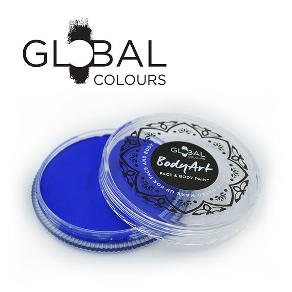Global Face & Body Paint Ultra Blauw 32gr