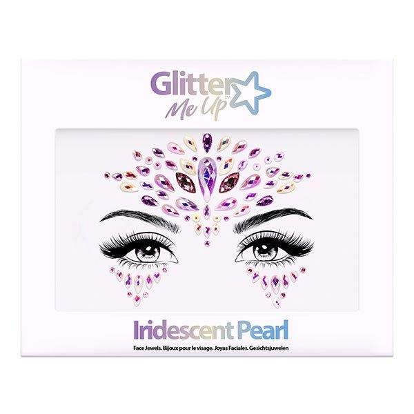 Face Jewels Iridescent Pearl